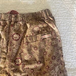 Dr.Collectors p35 Ajrakh Shorts in Brown